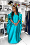 Hue By Idera Coco Boubou In Teal