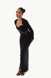 Reine Roi Sketch Dress (Black)