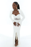 Reine Roi Sketch Dress (Off-White)