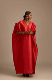 Hue By Idera Coco Boubou In Ruby Red