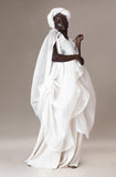 Wanni Fuga Ally Kimono Set in White