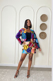 Andrew Tabitha Patchwork Crop Jacket