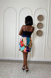 Andrew Tabitha Patchwork Mini Skirt