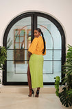 Babayo Crop Jacket (Mustard)