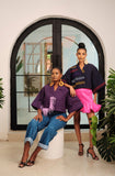Babayo Crop Jacket (Navy)
