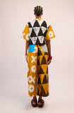 Dye Lab Brown and White Culottes