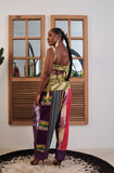 Moye Chiekh Pants (Green/ Purple)