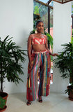 Moye Niiwo Pants (Red Multi)