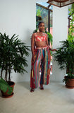 Moye Niiwo Pants (Red Multi)
