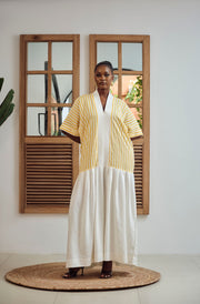 Republic of Ruru Dani Kaftan (Yellow Stripe)