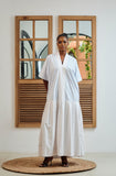 Republic of Ruru Dani Kaftan (Light Blue Stripe)