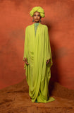 Wanni Fuga Twist Robe in Green