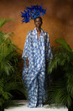 Wanni Fuga Flora Skirt (Blue)