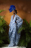 Wanni Fuga Flora Skirt (Blue)