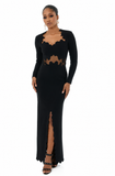 Reine Roi Sketch Dress (Black)