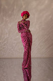 Wanni Fuga Benaya Set in Magenta Pink