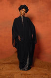 Wanni Fuga Twist Robe in Black