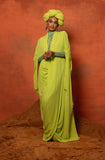 Wanni Fuga Twist Robe in Green