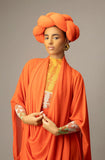 Wanni Fuga Twist Robe in Orange